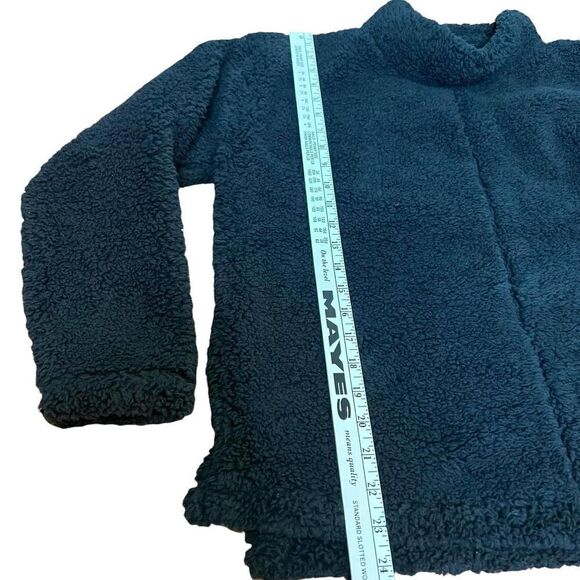 Summersalt Cozy High Pile Eco‎ Fleece Sweater Pullover Black Size M 0 - Picture 10 of 11